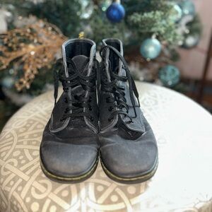 Dr. Martens Black Lace-Up Boots